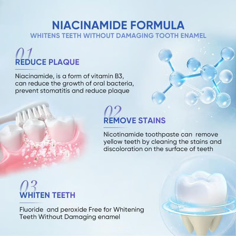 SmileGlow Niacinamide Toothpaste ⭐