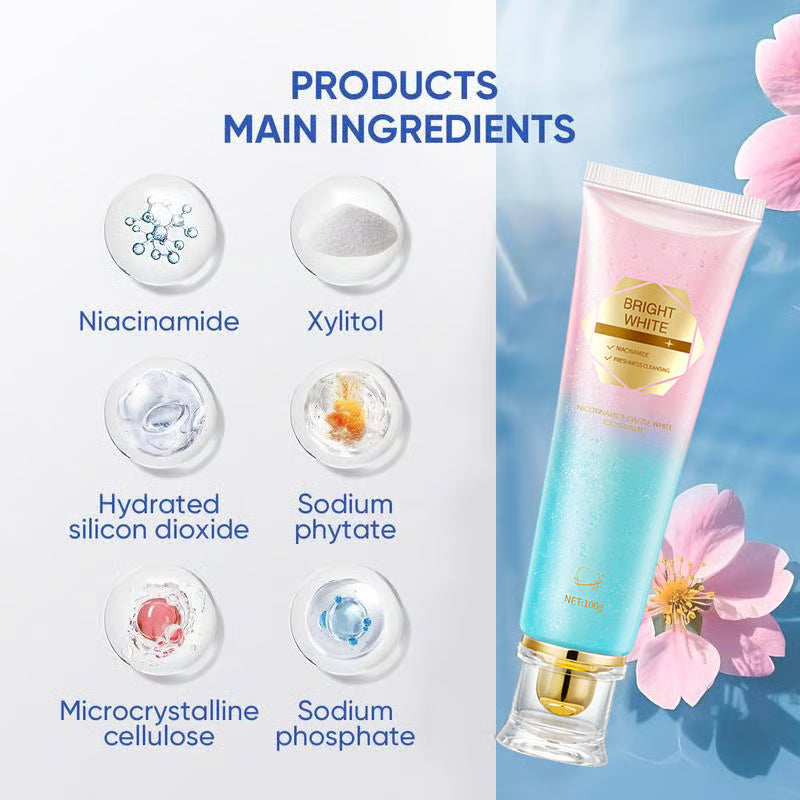 SmileGlow Niacinamide Toothpaste ⭐