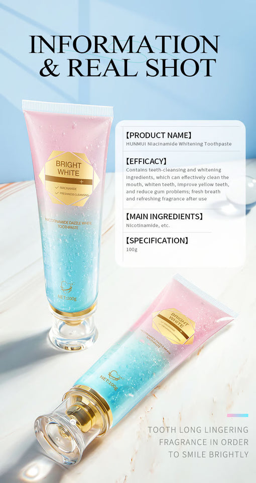 SmileGlow Niacinamide Toothpaste ⭐