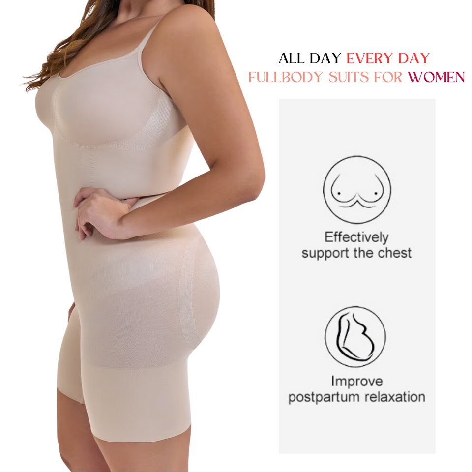 🎀Bodysuit Full Body Shaper Women Shaper Butt Lifter Buttock Hip Tummy Control Sculpting Slimming Sheath Woman Flat Belly🎀 🩱🩱