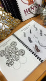Mehandi Reusable Practice Book + FREE PRACTICE CONE