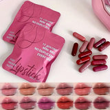 💋 LipPop™ 18-Color Mini Capsule Lipstick