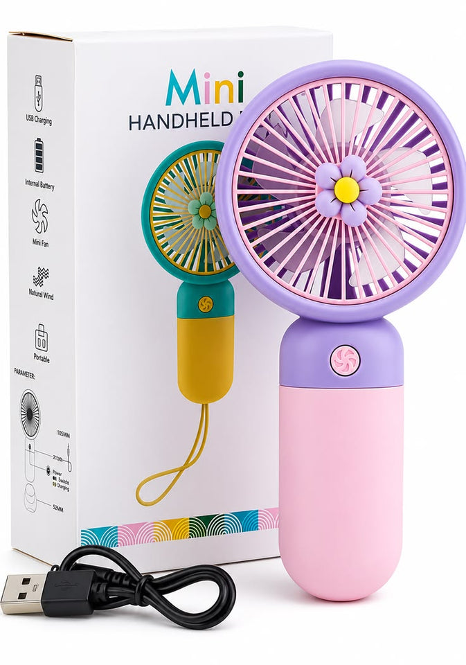 🐰 BunnyBreeze™ Fan Portable Rechargeable