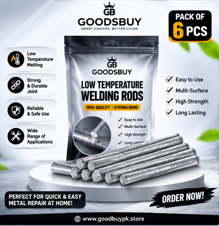 🔥 Premium Low Temperature Aluminum Welding Rods – Strong & Durable Metal Repair Rods