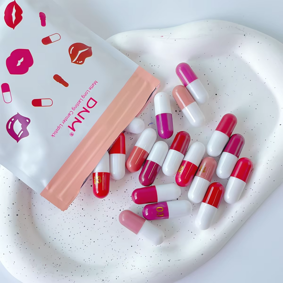 💋 LipPop™ 18-Color Mini Capsule Lipstick