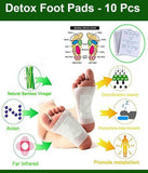 Kinoki Foot Care Pads – Natural Herbal Sleep-Time Patches Pack of 10
